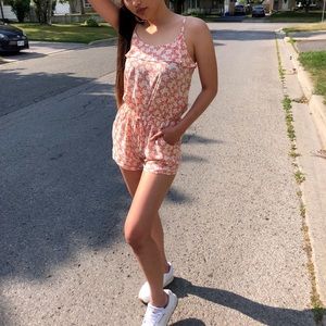 Printed Cotton Shorts Jumper